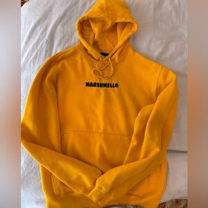 Marshmello Mellogang Yellow Pullover Yellow Hoodie